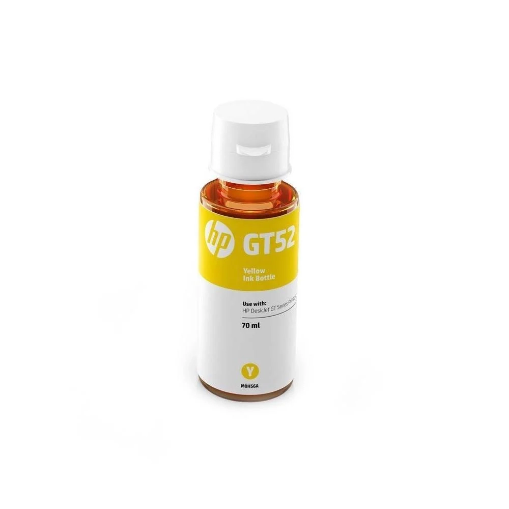 HP GT52 Yellow Genuine inkjet Ink Bottle view 2